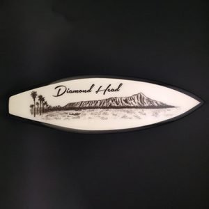 Charcoal Diamond Head