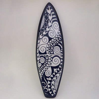 Tribal1 Tribal Swirls little surfboard model